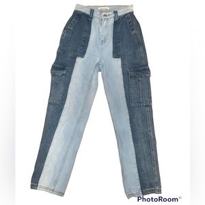 Pacsun Two Toned Mom Jeans